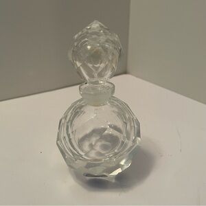 Vintage Hand-cut Perfume Bottle From Japan 4”‎